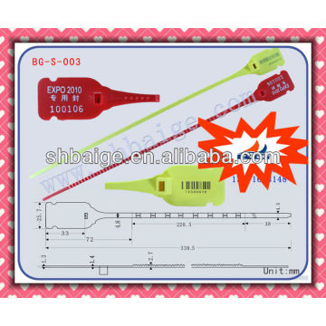 vedação plástica para recipiente para pílula BG-S-003